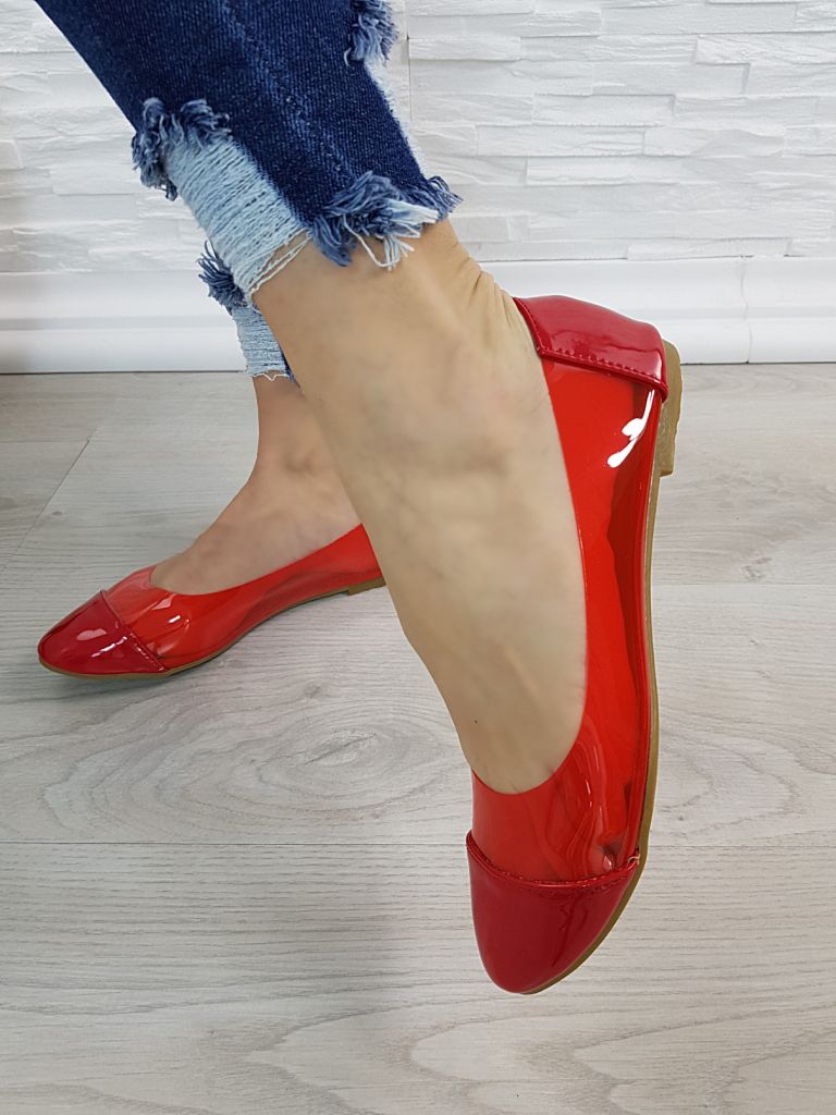 Pantofi Casual Erika Red #876K