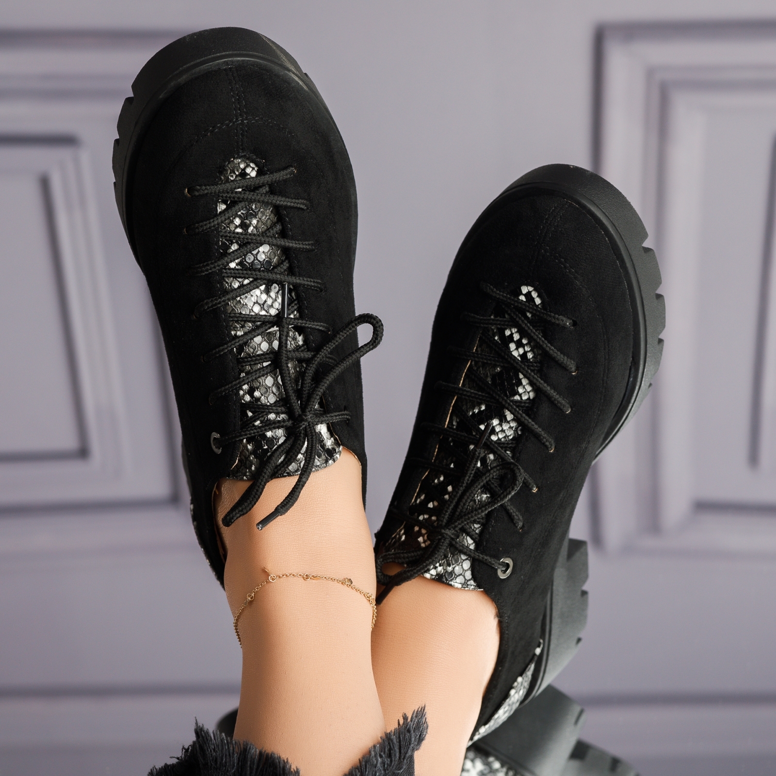 Pantofi Casual Dama Aaliyah Negri #4174M