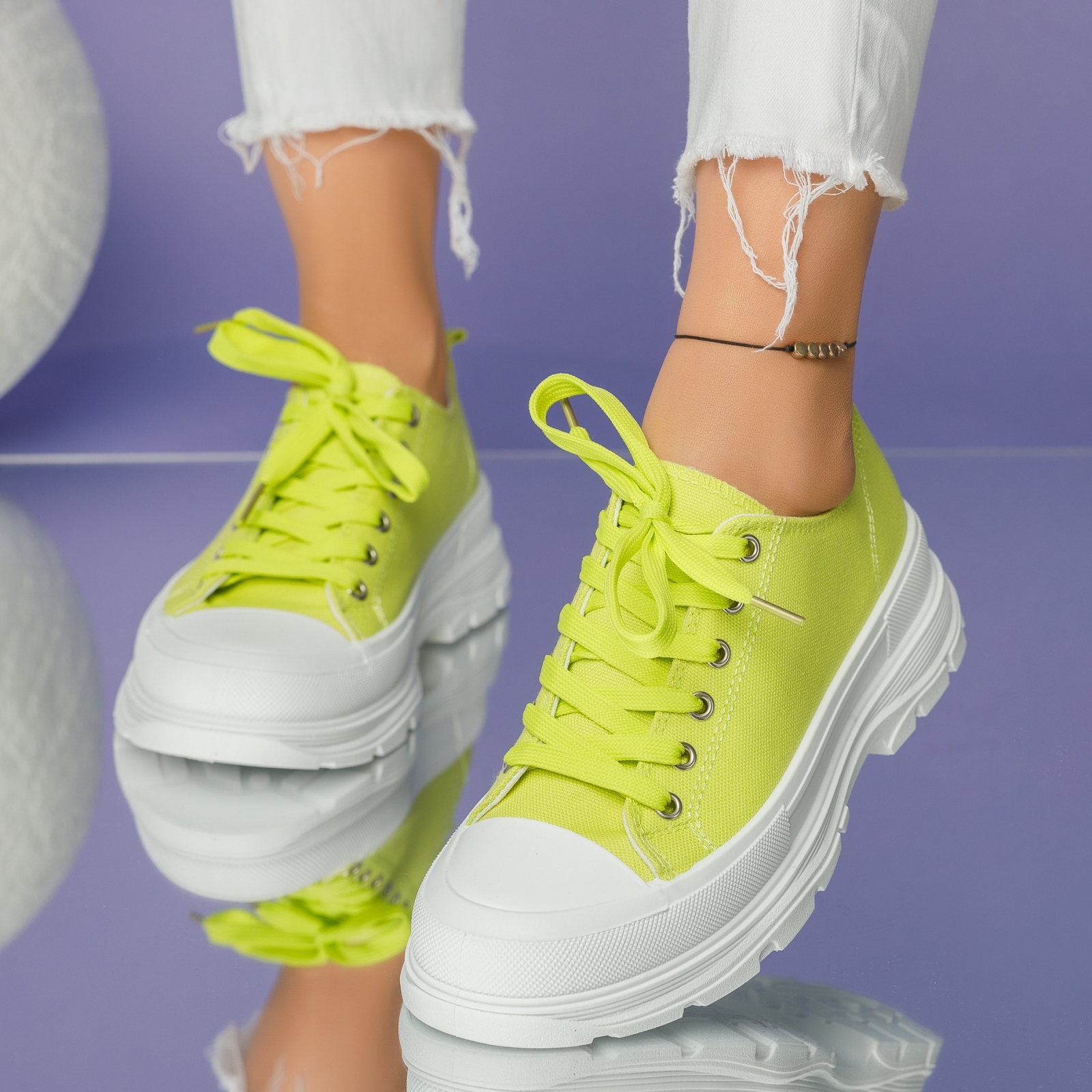 Дамски спортни обувки Pearl4 Neon #4226M