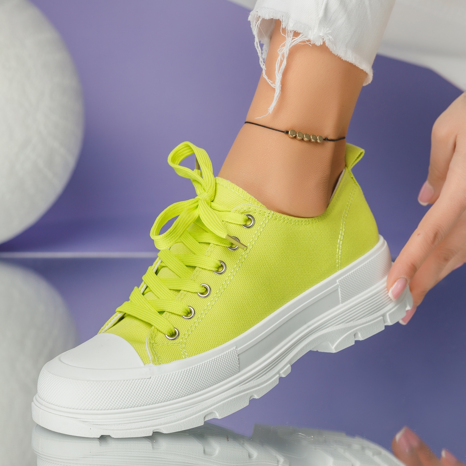 Дамски спортни обувки Pearl4 Neon #4226M