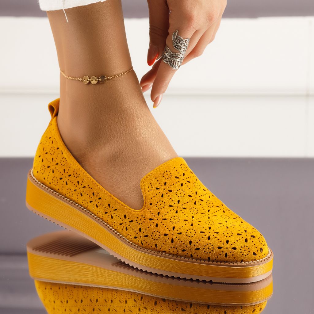 дамски ежедневни обувки Kimora Gбелинаni #4786M