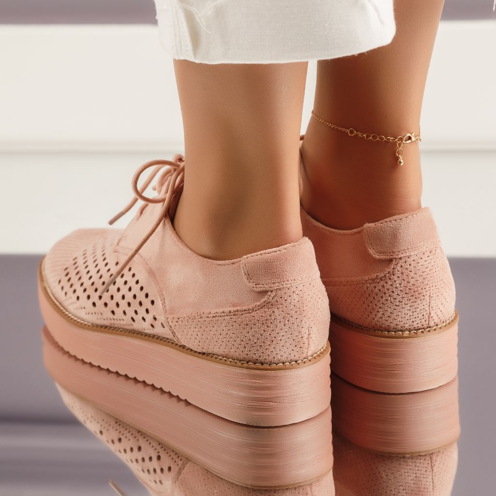 Alkalmi cipő rózsaszín Celia #4782M
