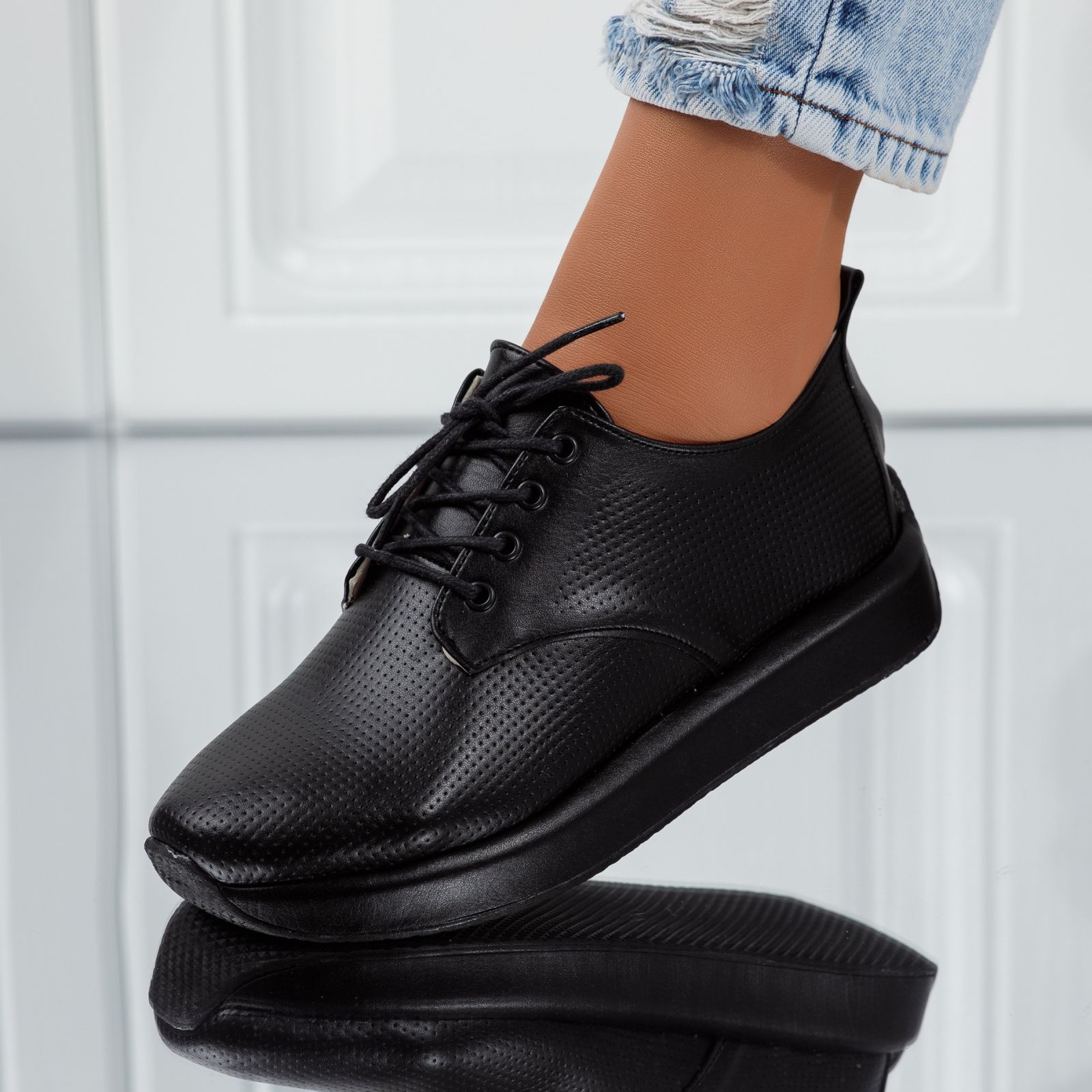 дамски ежедневни обувки Chloe черен #5079M
