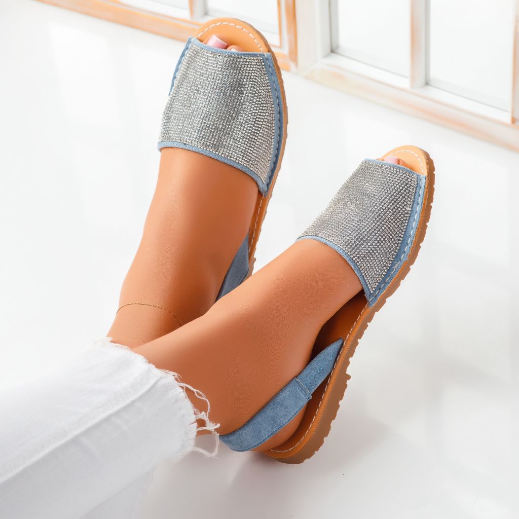 Sandale Dama Ashe Albastre #5808M