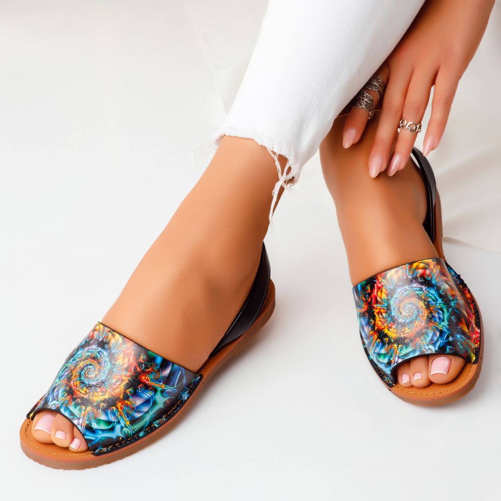 Sandale Dama Aaron MulticolorA #5795M