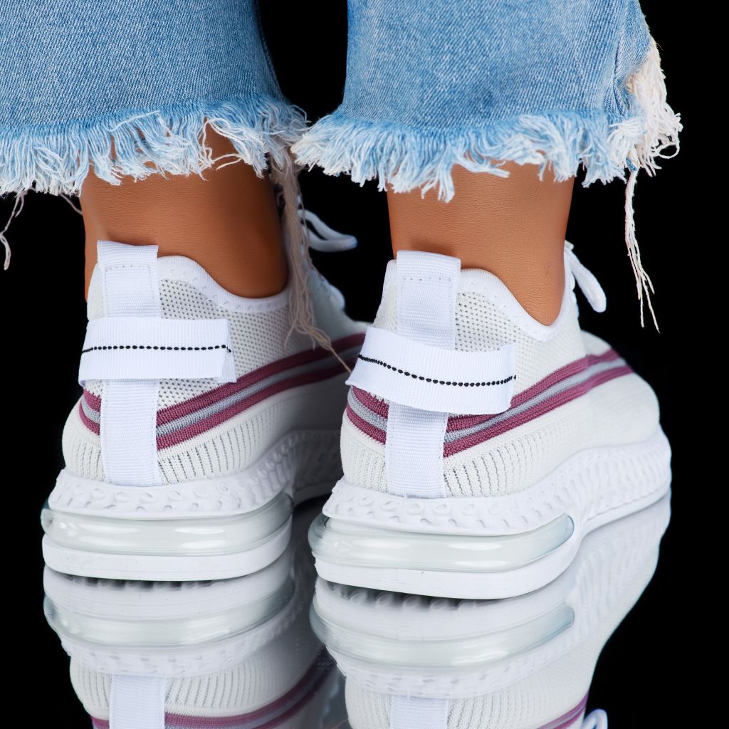 Дамски спортни обувки Olivia Бял #6853M