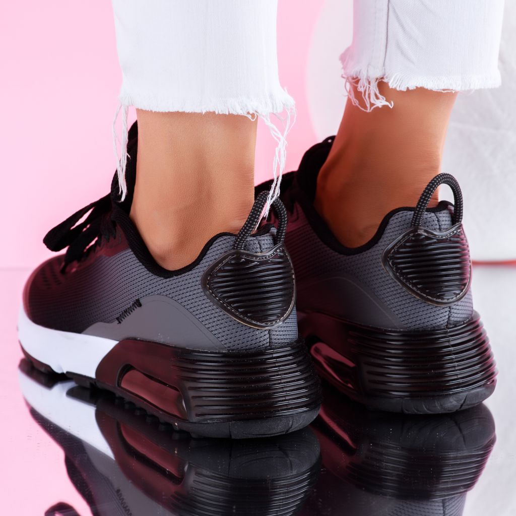 Дамски спортни обувки Zina Черен #6969M