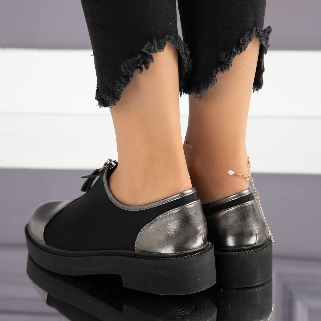 дамски ежедневни обувки Clara Сив #7139M
