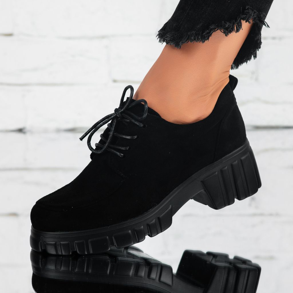 Дамски ежедневни обувки Deka Черен #7088M