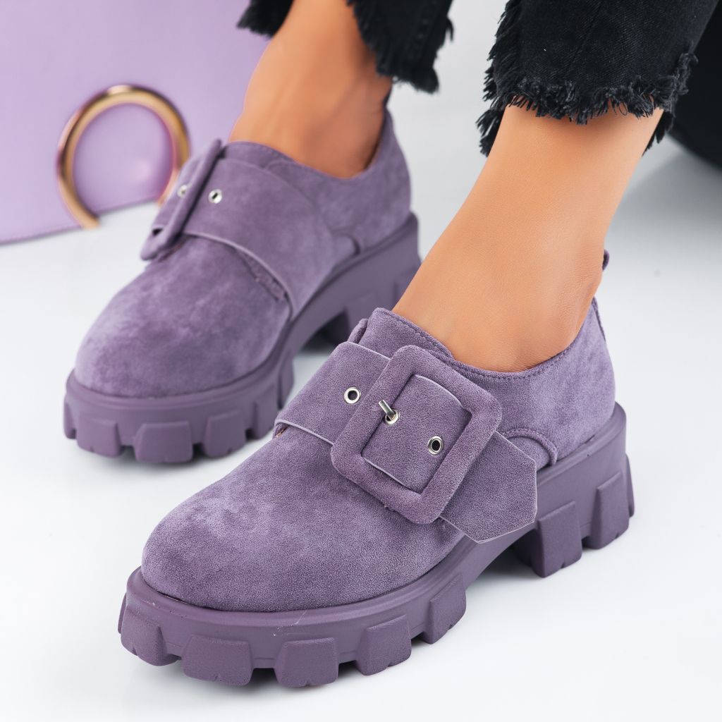 Дамски ежедневни обувки Aramis лилаво #7113M