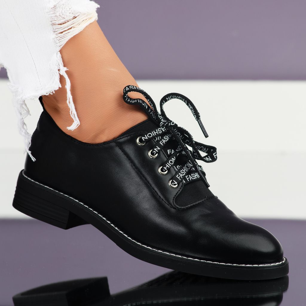 Дамски ежедневни обувки Naira Черен #7045M