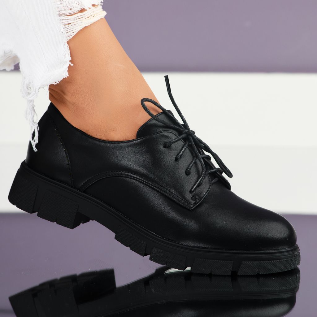 Дамски ежедневни обувки Marena Черен #7078M