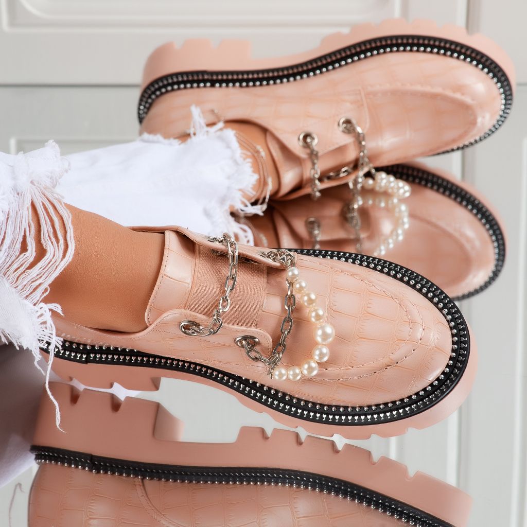 дамски ежедневни обувки Eliza розово #7389M
