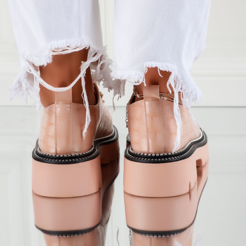 дамски ежедневни обувки Eliza розово #7389M
