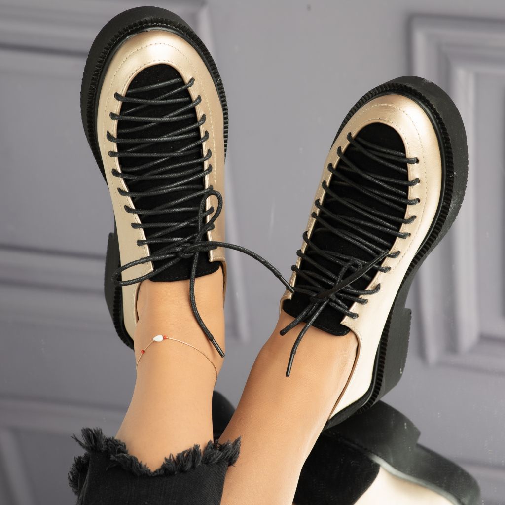 дамски ежедневни обувки Andreea златен #9209