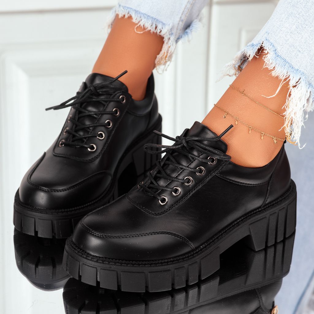 Ежедневни дамски обувки Valeria Черен #9221