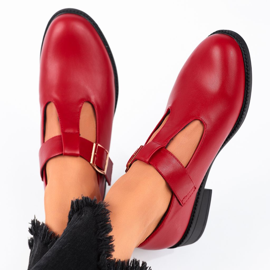 Karo Női Piros Alkalmi Cipő #9310