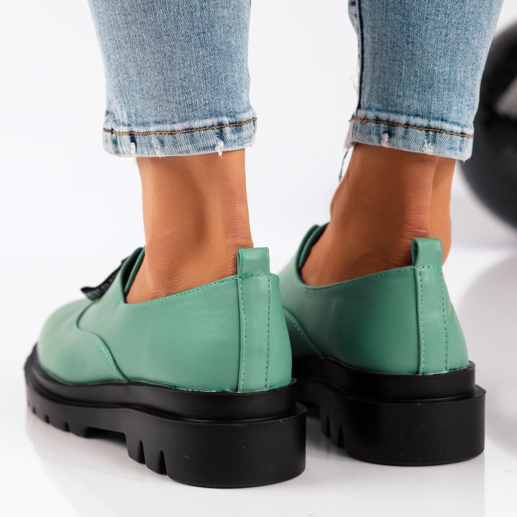 Clara Női Zöld Alkalmi Cipő #9258