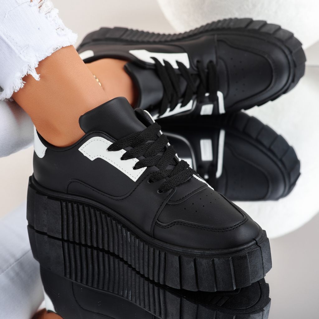 Дамски спортни обувки Ibiza Черен #9800