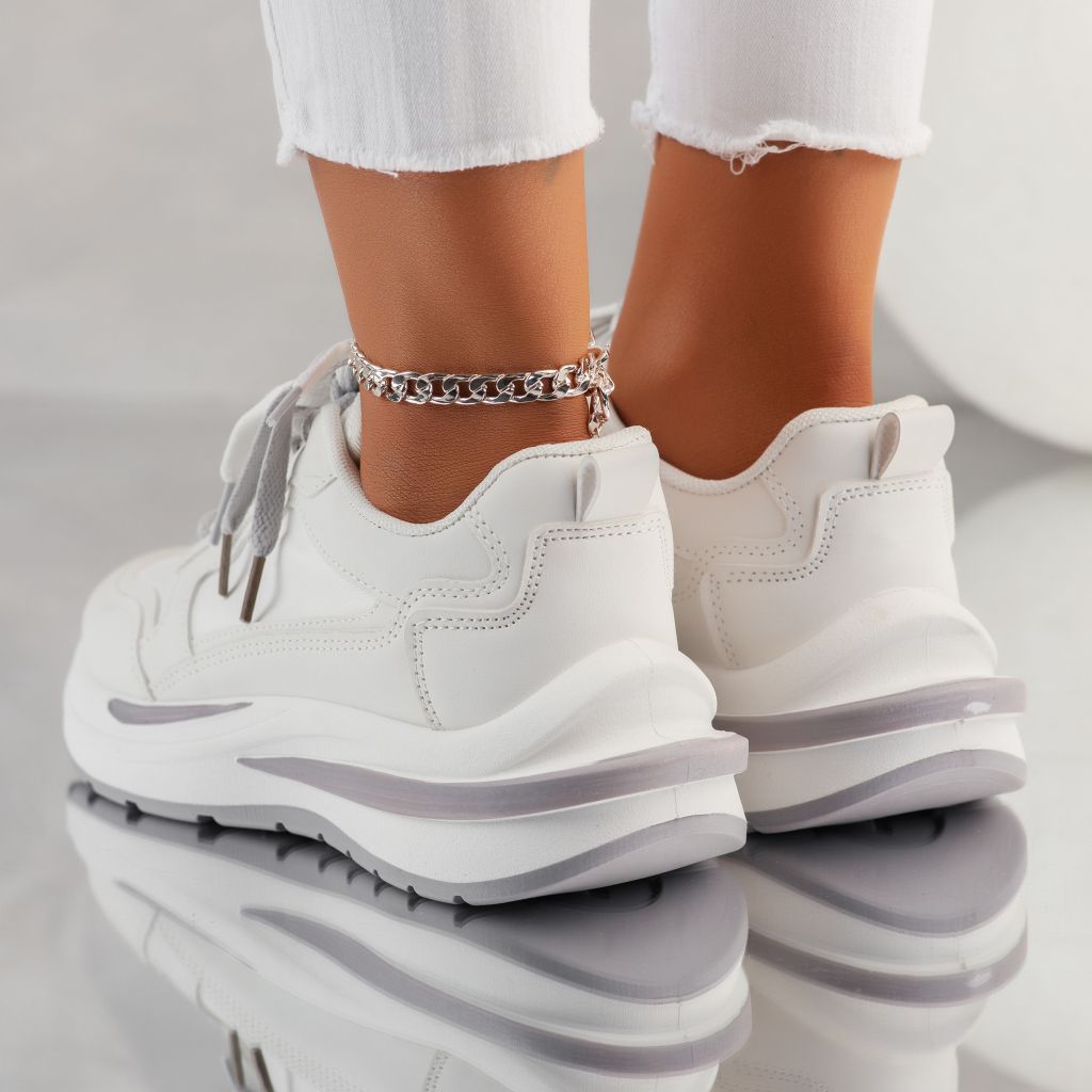 Дамски спортни обувки Tara белина #10010