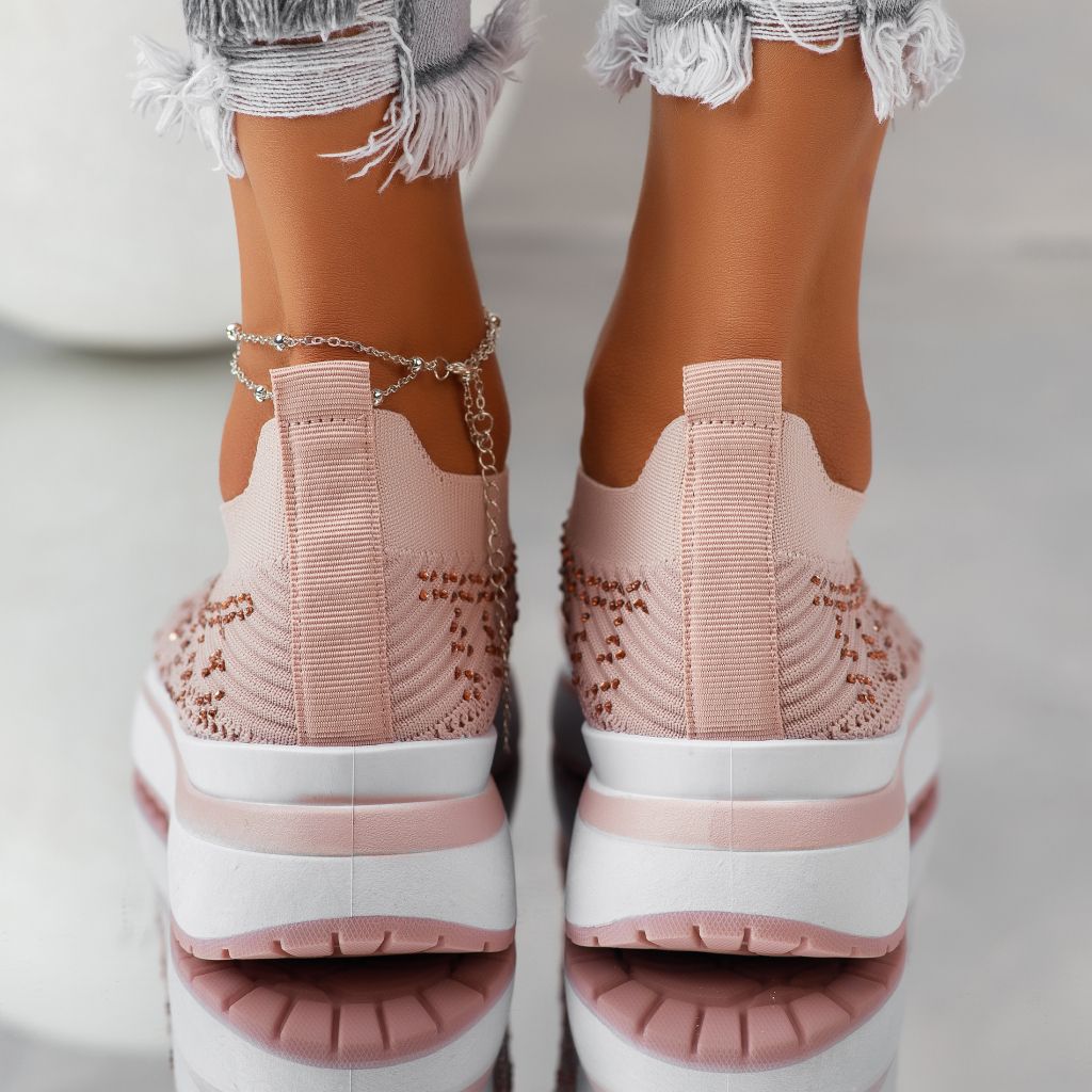 Дамски спортни обувки Dylan розово #11562