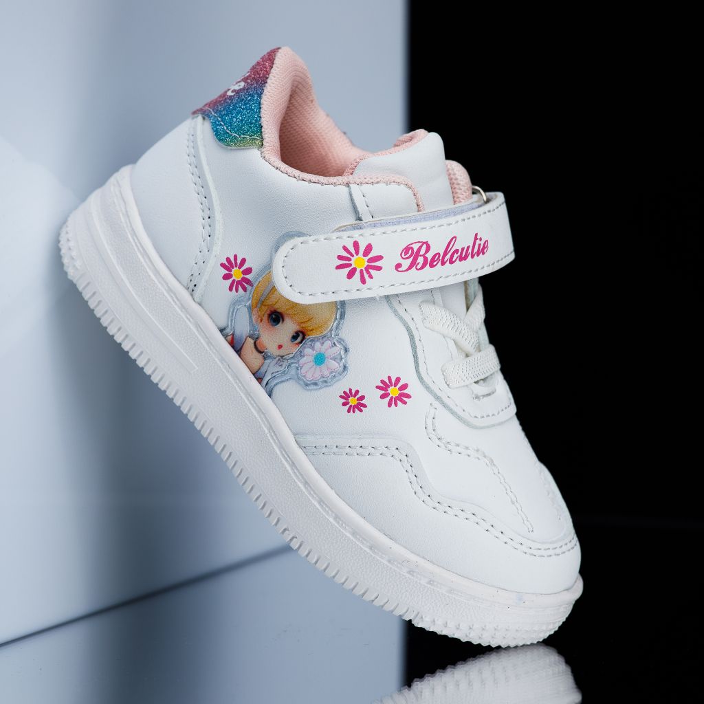 Спортни обувки за деца Vanda2 Бяло/Розово #12154