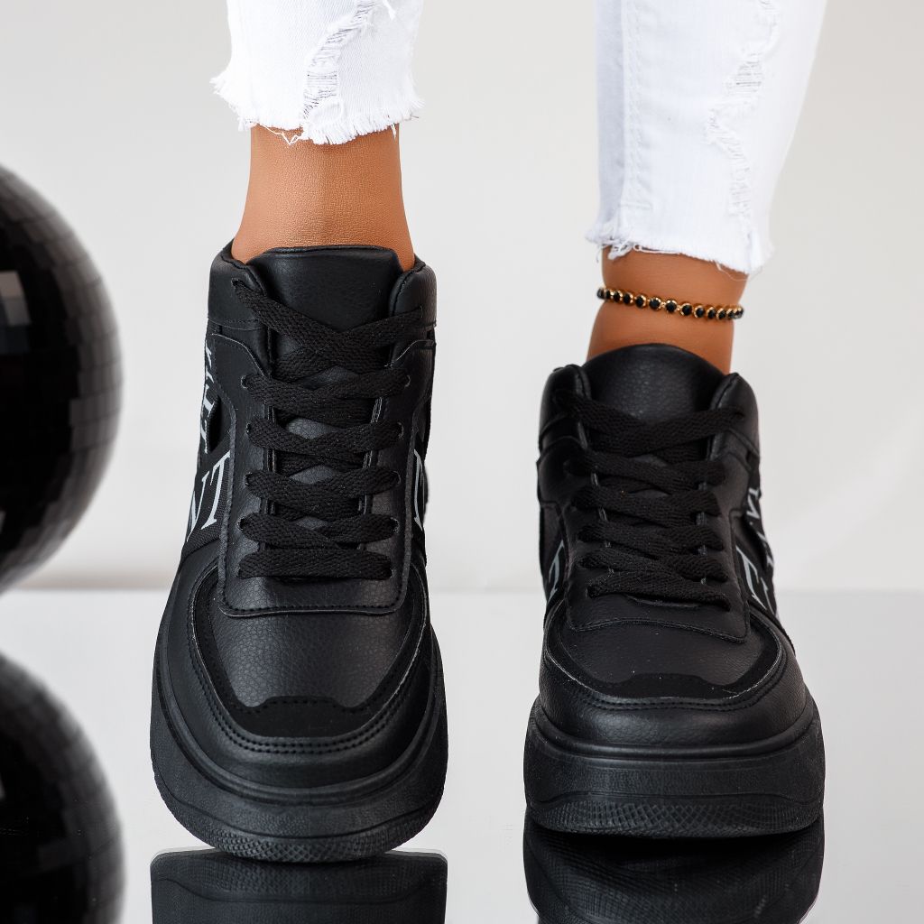 Дамски спортни обувки Hanna черен #12045