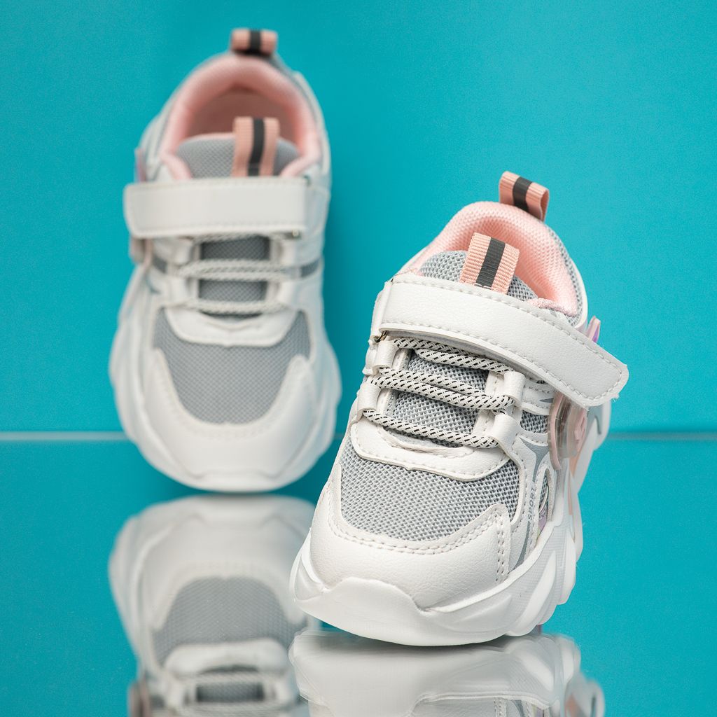 Спортни обувки за деца Jolie Бяло/Розово #12205