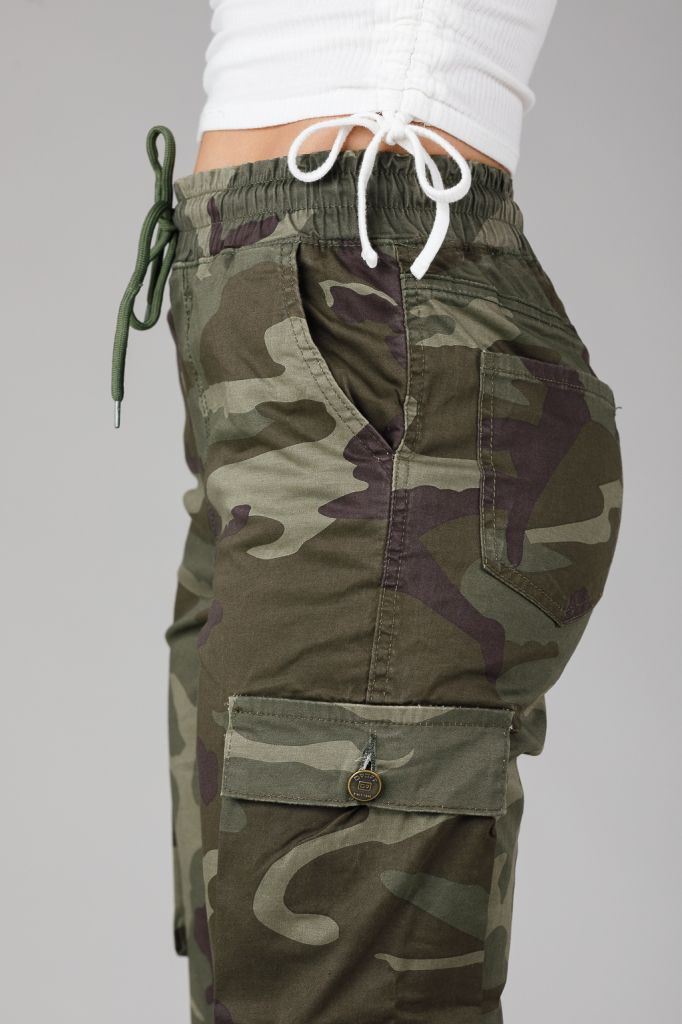 Pantaloni Dama Tip Cargo Daiana  Army #A240