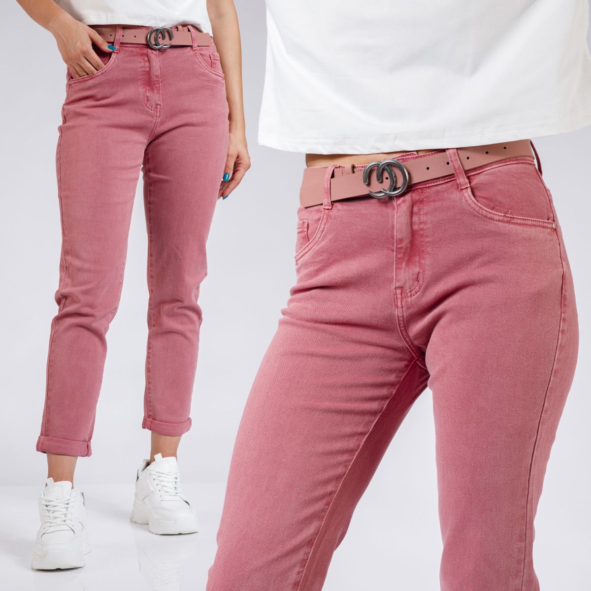 Pantaloni Boyfriend Dama Lucia Roz #A512