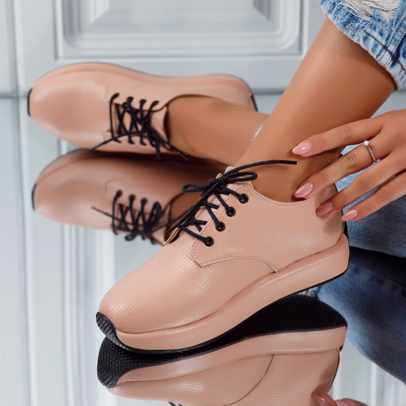 Pantofi Casual Dama Chloe Roz #5085M OneFashionRoom-Nsh imagine noua