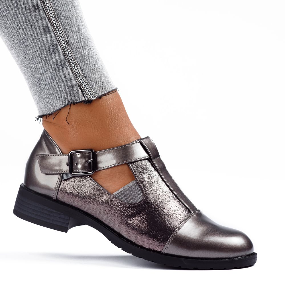 Pantofi Casual Dama Luana2 Gri #7268M OneFashionRoom-Lux imagine noua