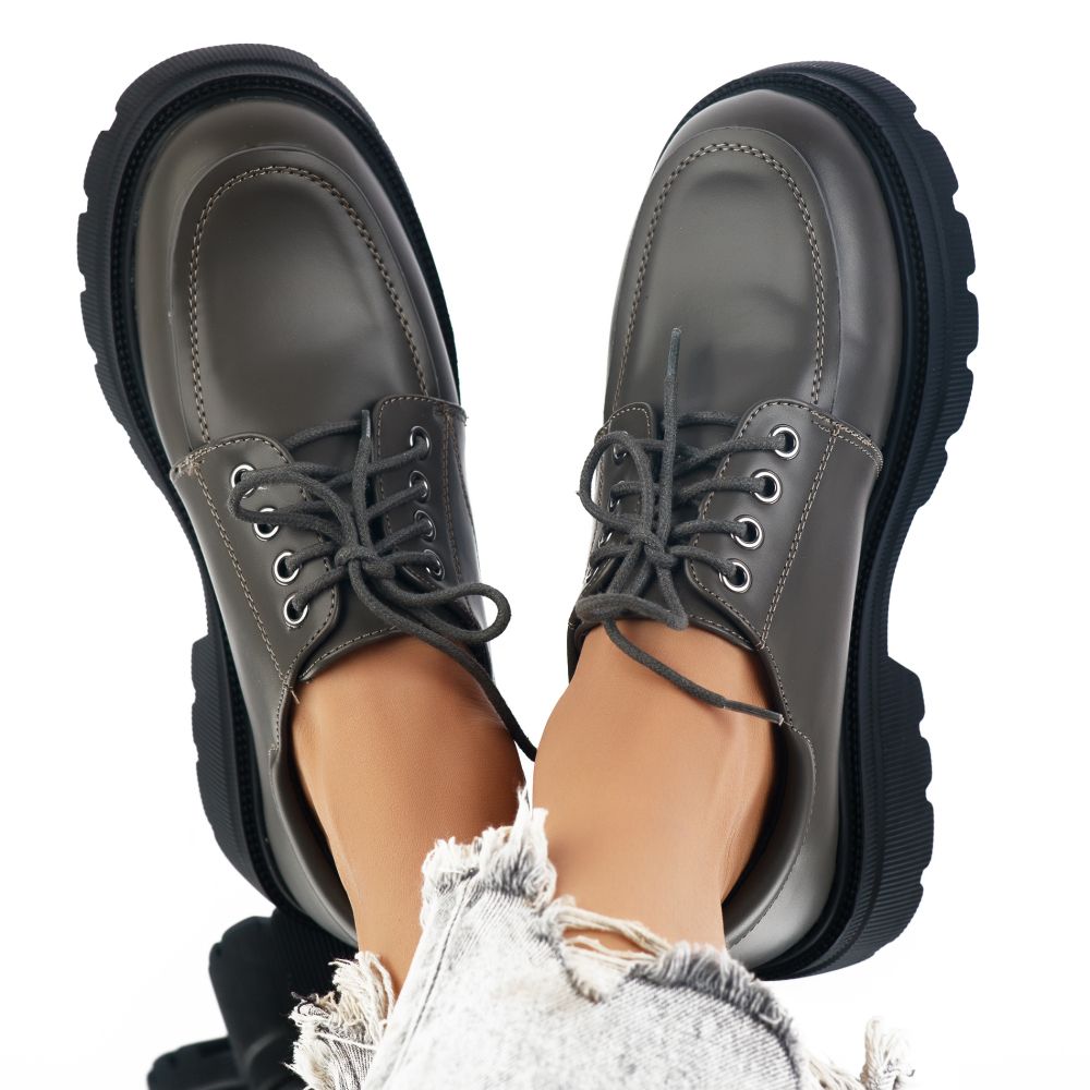 Pantofi Casual Dama Adella Verzi #7128M OneFashionRoom-Ca Pantofi Casual Dama