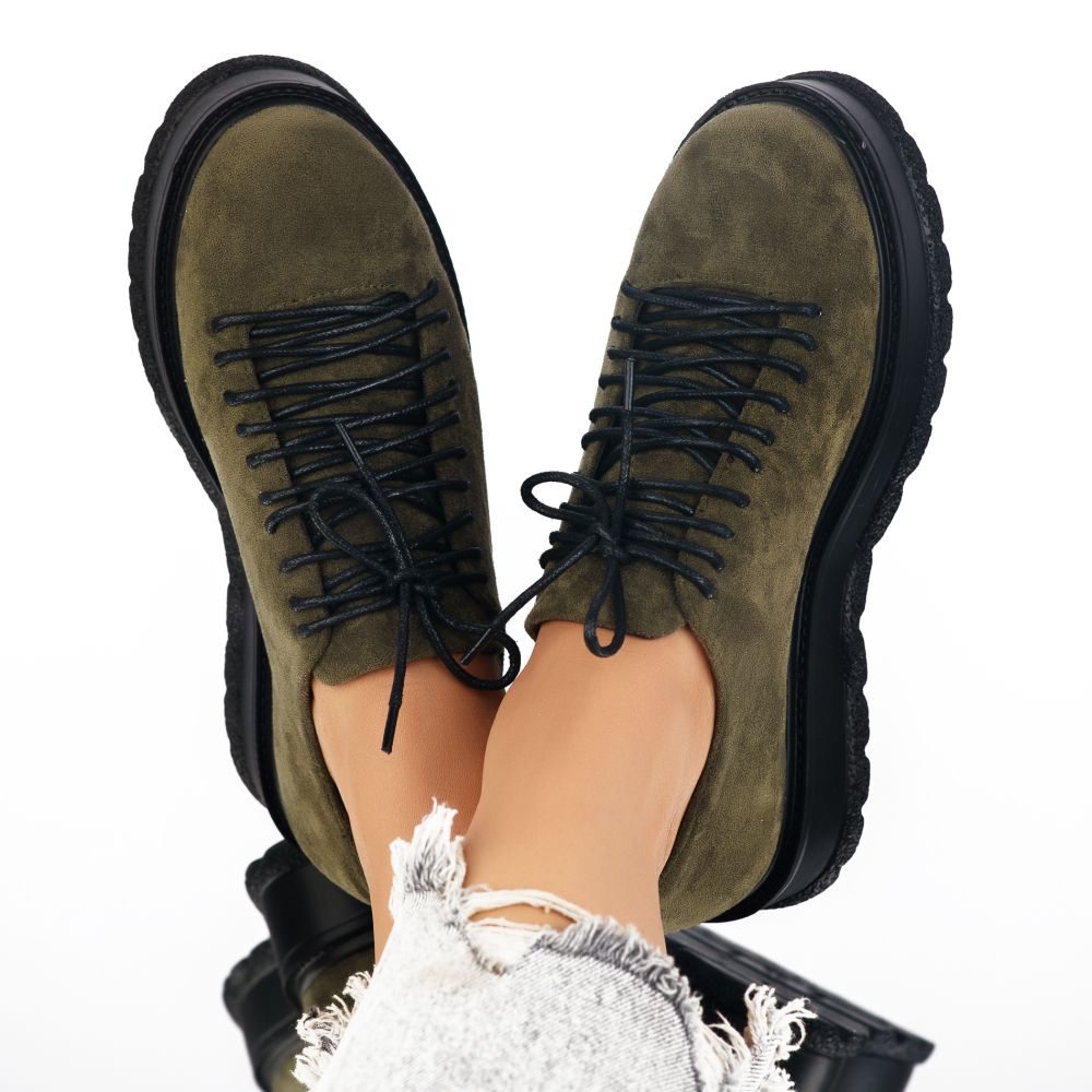 Pantofi Casual Dama Mika Verzi #7177M OneFashionRoom-Ca imagine noua