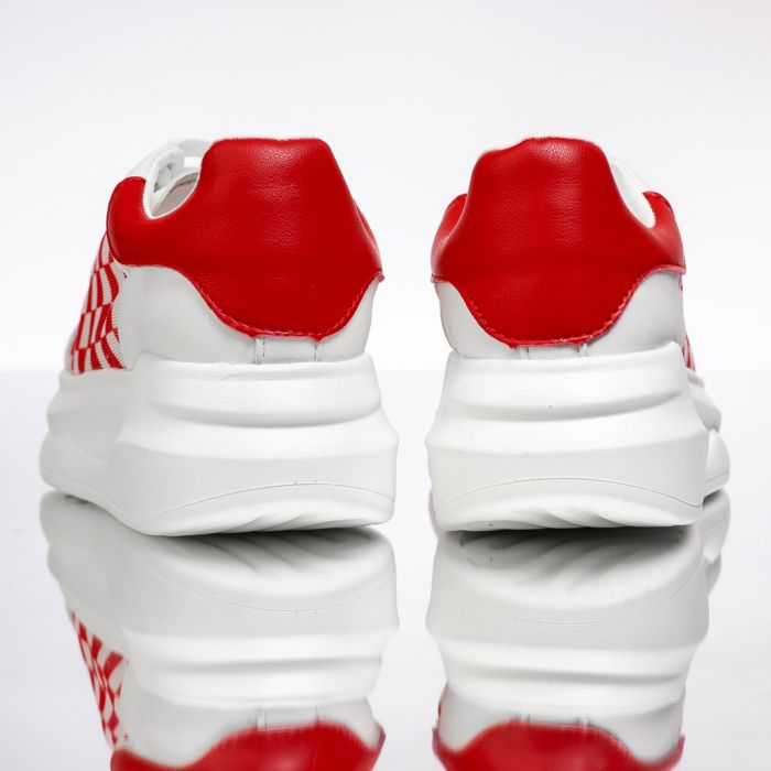 Дамски спортни обувки Marvin червен #13432