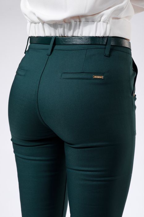 Дамски ежедневен панталон Diana зелено #A329