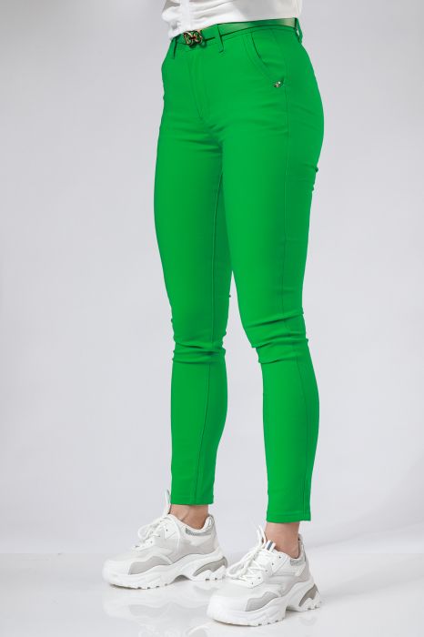 Дамски ежедневен панталон Diana зелено #A332