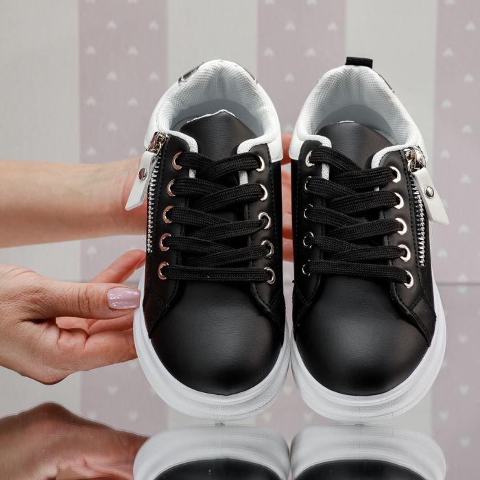 Спортни обувки за деца Ilinca черен #13814
