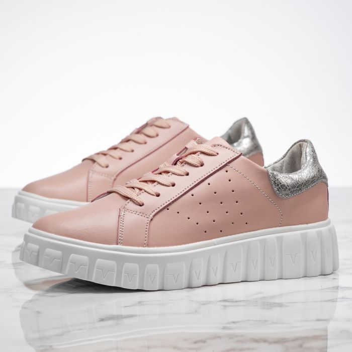 Дамски спортни обувки Изработени от естествена кожа Maya Розово #13904