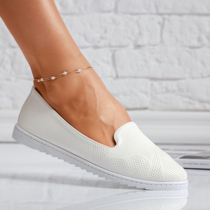 Обувки за балеринки Akara Бяло #13963