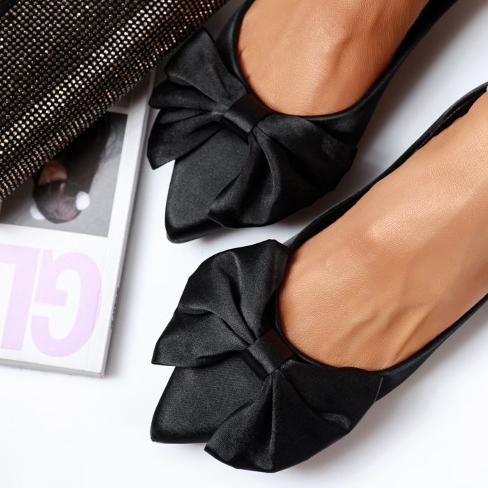 Обувки за балеринки Ellie черен #14086