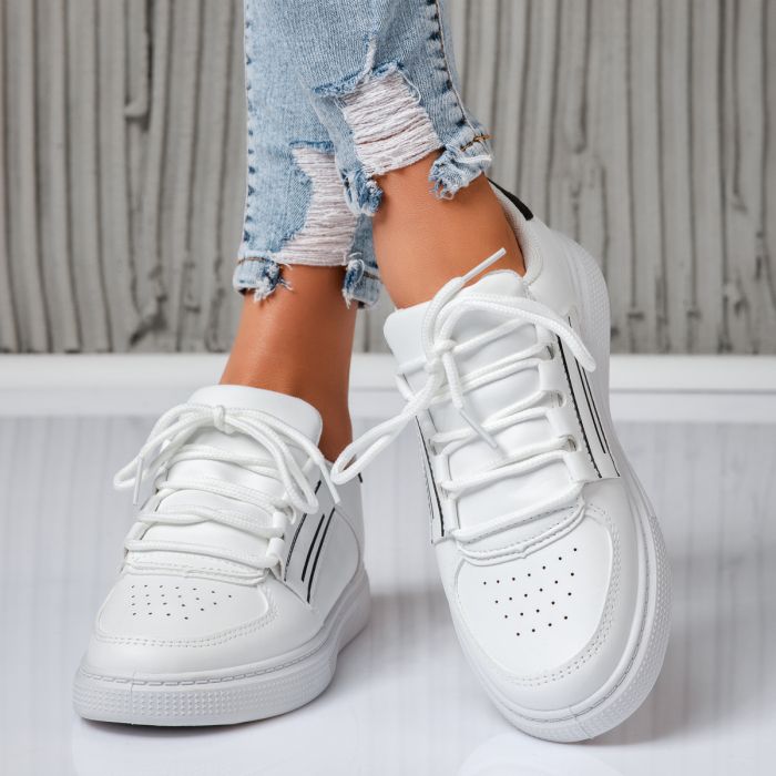 Дамски спортни обувки Tarik Бяло/черен #14170