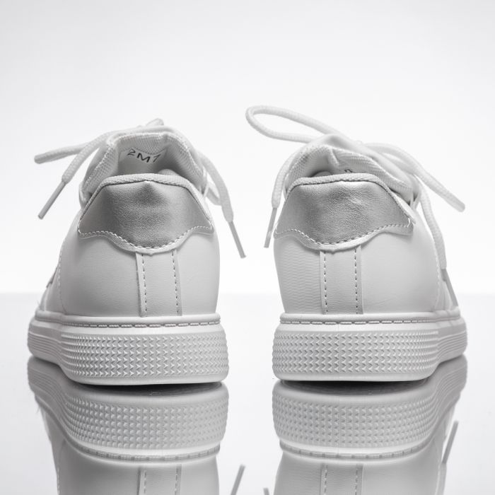 Дамски спортни обувки Tarik Бяло/сребро #14169