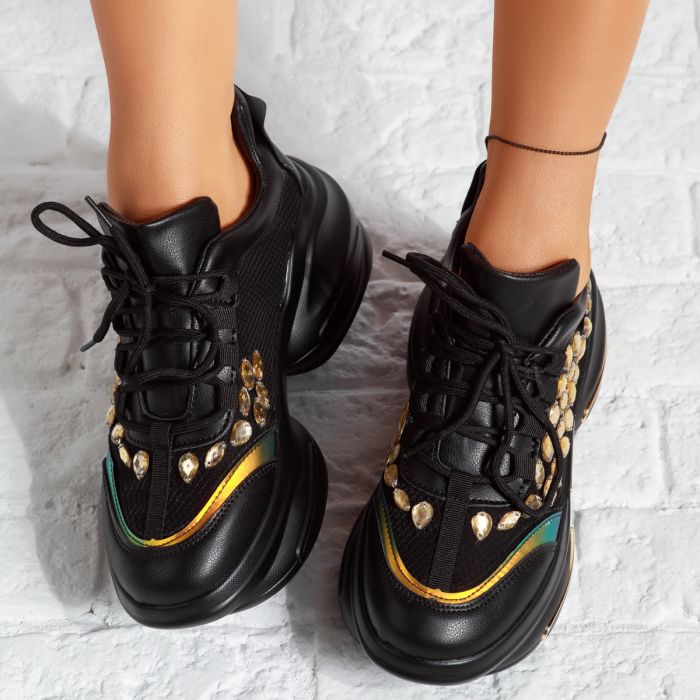 Дамски спортни обувки Adonis черен #14591