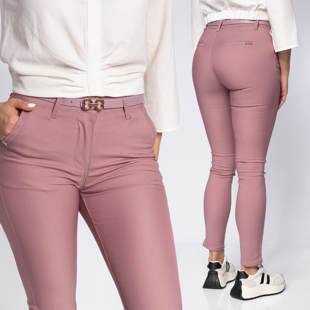 Pantaloni Casual Dama Amelia2 Mov #A677