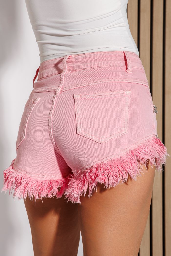 Blugi Scurti Dama Alessandra Roz #A1061