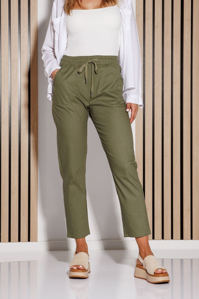 Pantaloni De Vara Dama Julia Army #A1093