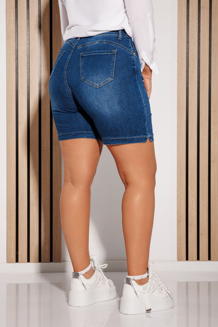 Blugi Scurti Batal Dama Venus Albastri #A1157