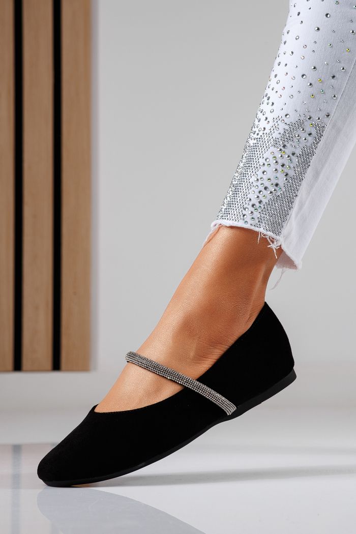 Balerini dama negri din piele ecologica intoarsa Zoe2 #22483