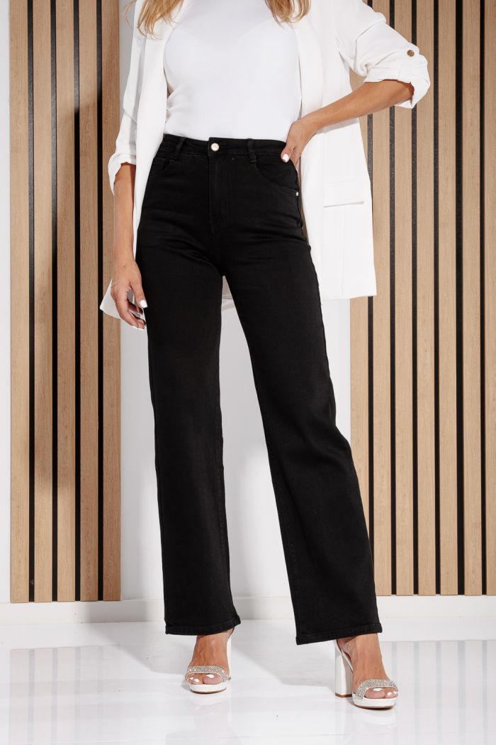 Blugi Wide Leg Dama Aria Negri #A1191
